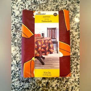 Thanksgiving Table Cloth Pumpkin Pie